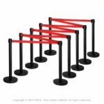 InoBarrier Şerit Bariyer Siyah 10'lu QBBBX0