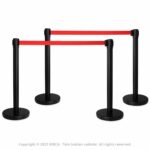 InoBarrier Şerit Bariyer Siyah 4'lü QBBBX4 - Görsel 4