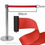 InoBarrier Şerit Bariyer Krom QBBCX1 - Görsel 11