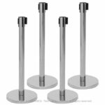 InoBarrier Şerit Bariyer Krom 4'lü QBBCX4 - Görsel 5