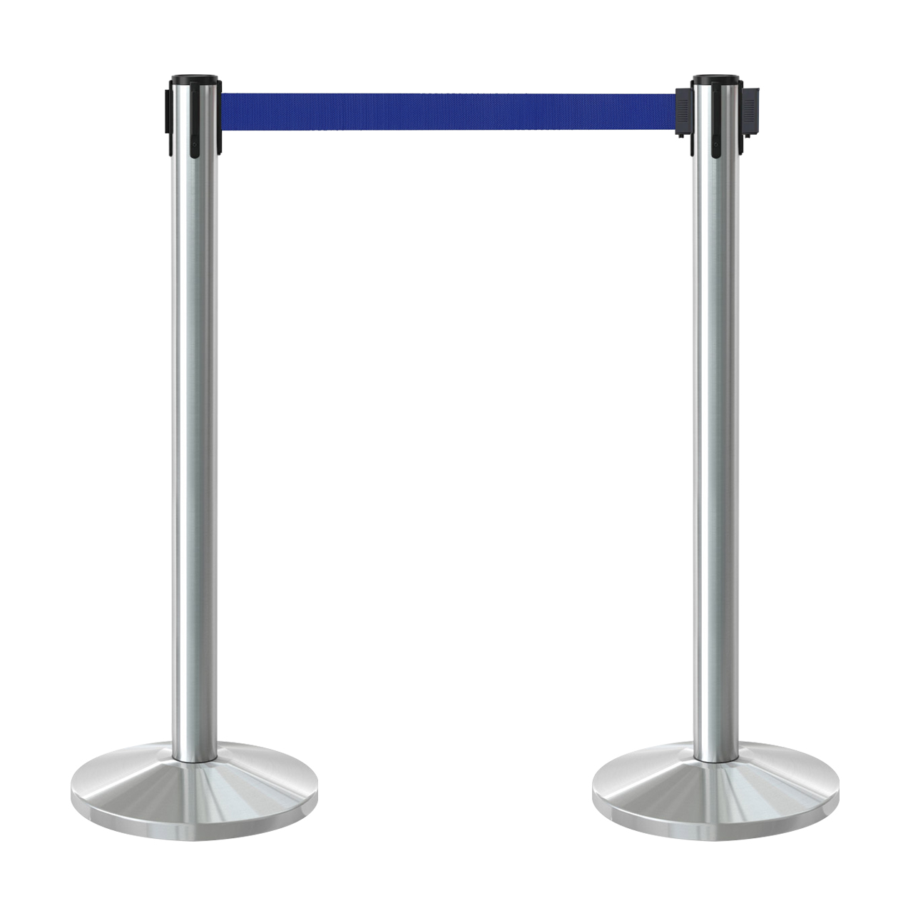 Inobarrier Krom Şerit Bariyer - 2'li Set SE24INBB02CN Lacivert Şerit - Retractable Belt Barrier - Navy Blue Belt @KIRCACO