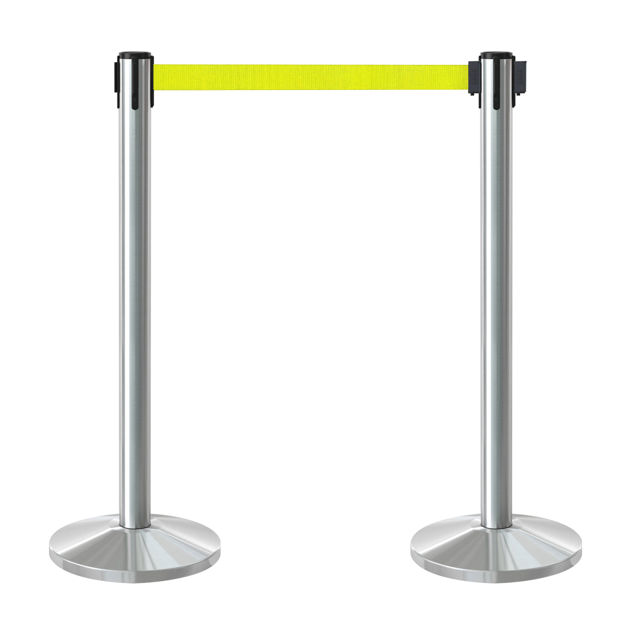 Inobarrier Siyah Şerit Bariyer - 2'li Set SE24INBB02CY Sarı Şerit - Retractable Belt Barrier - Yellow Belt @KIRCACO