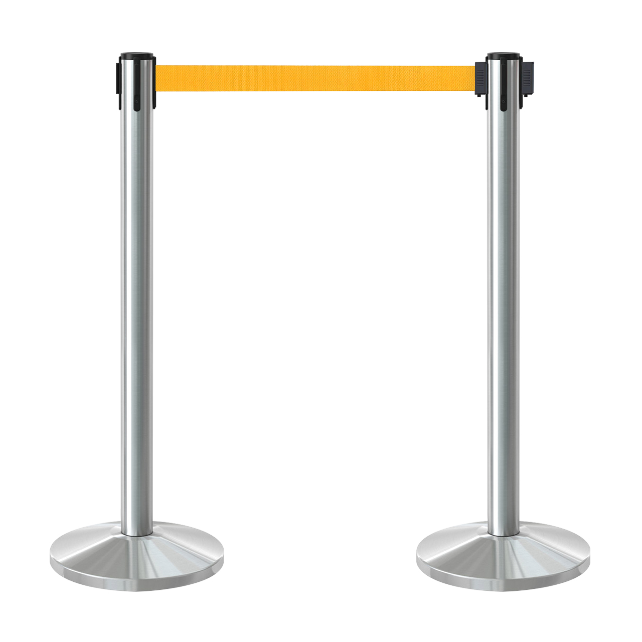 Inobarrier Krom Şerit Bariyer - 2'li Set SE24INBB02CO Turuncu Şerit - Retractable Belt Barrier - Orange Belt @KIRCACO