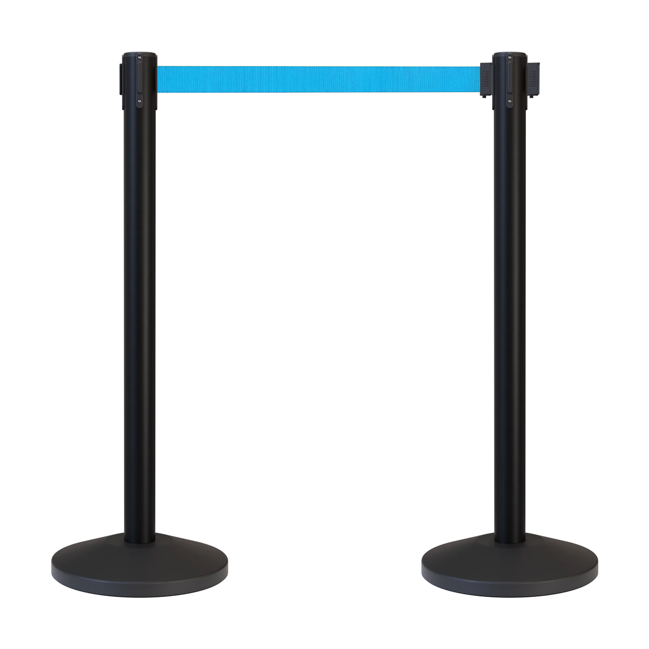 Inobarrier Siyah Şerit Bariyer - 2'li Set SE24INBB02BT Turkuaz Şerit - Retractable Belt Barrier - Turquoise Belt @KIRCACO