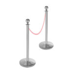 InoBarrier Krom Protokol Bariyeri - 2'li Direk Set - Görsel 2