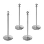 InoBarrier Krom Protokol Bariyeri - 4'lü Direk Set - Görsel 7