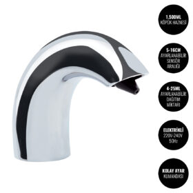 Genesit GS50F Fotoselli Ankastre Köpük Dispenseri @kircaco #islakhacimekipmanlari