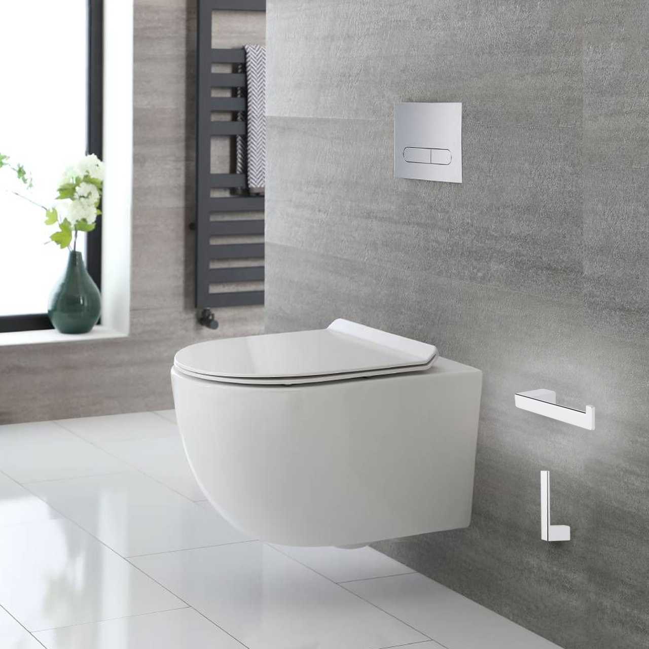 Krom Tuvalet Kağıtlığı - Elegance Serisi EG004 Krom Tuvalet Kağıtlığı - Elegance Serisi EG004